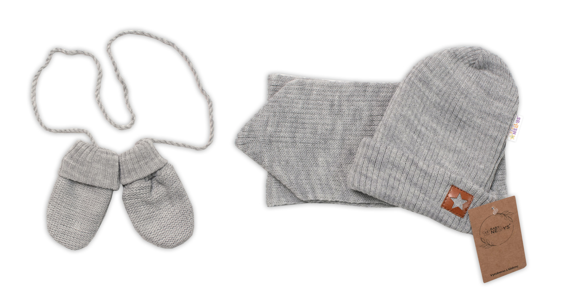 Baby Nellys Pletená čepice