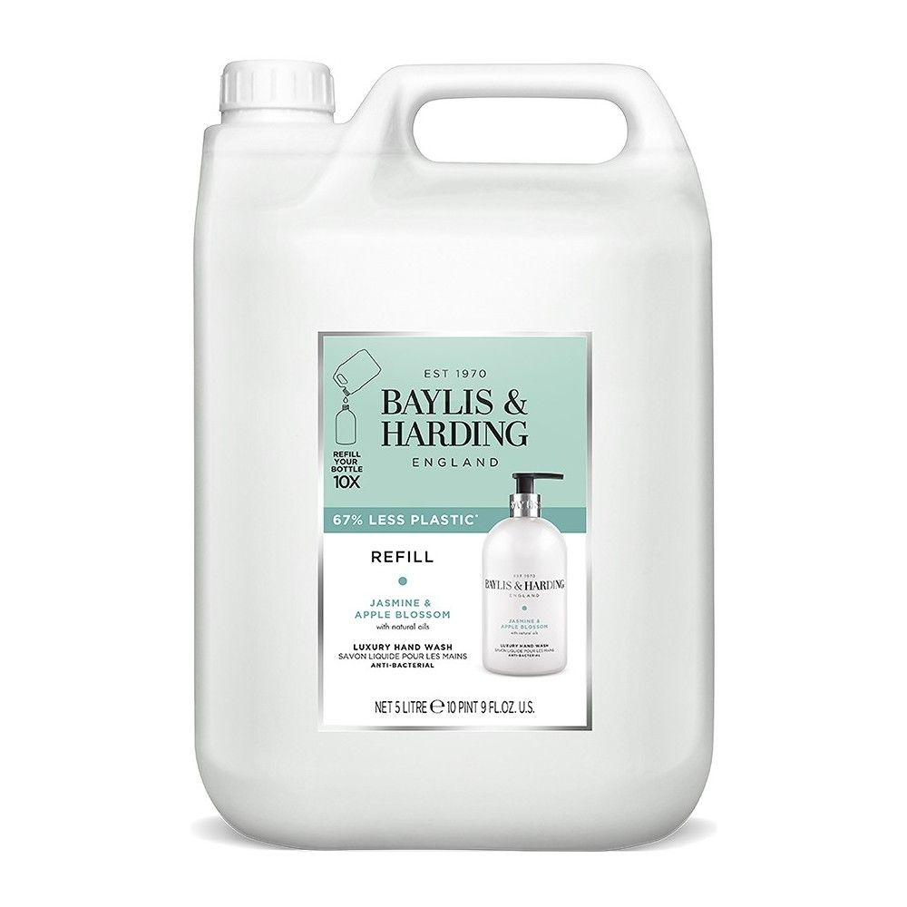 Baylis & Harding Anti Bacterial Mýdlo Jasmín náhradní náplň 5 l Baylis & Harding