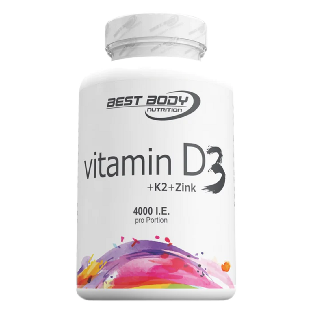 Best Body Vitamin D3 + K2 + zinc - 80 tablet Best Body