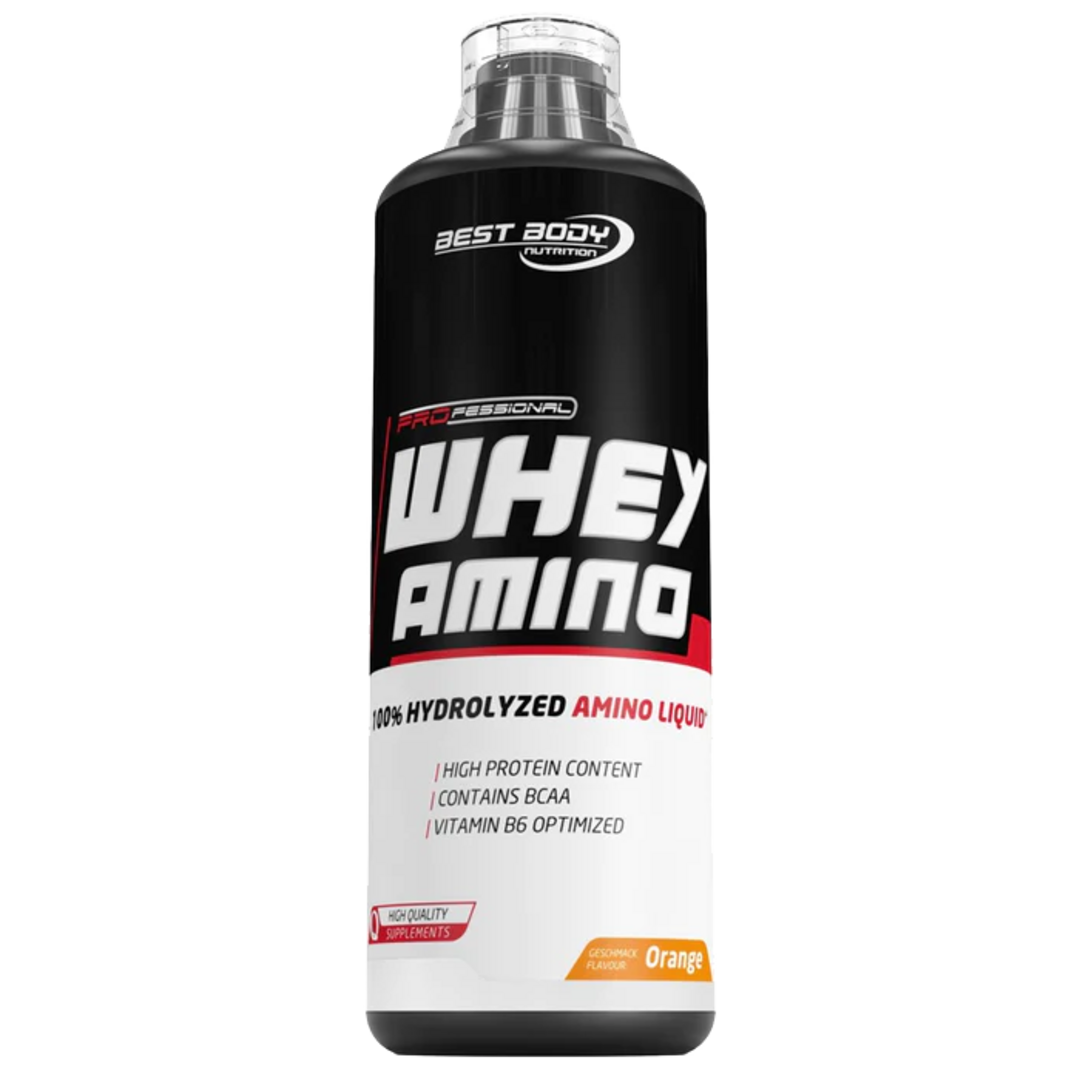 Best Body Whey amino liquid 1000ml - pomeranč Best Body