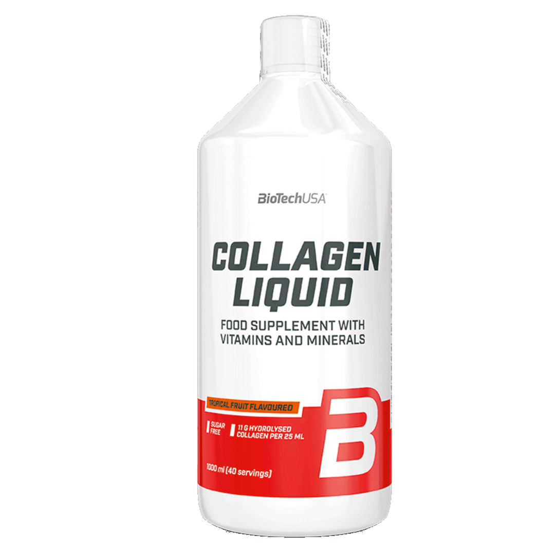 BioTech USA Collagen Liquid 1000ml - tropické ovoce BioTech USA