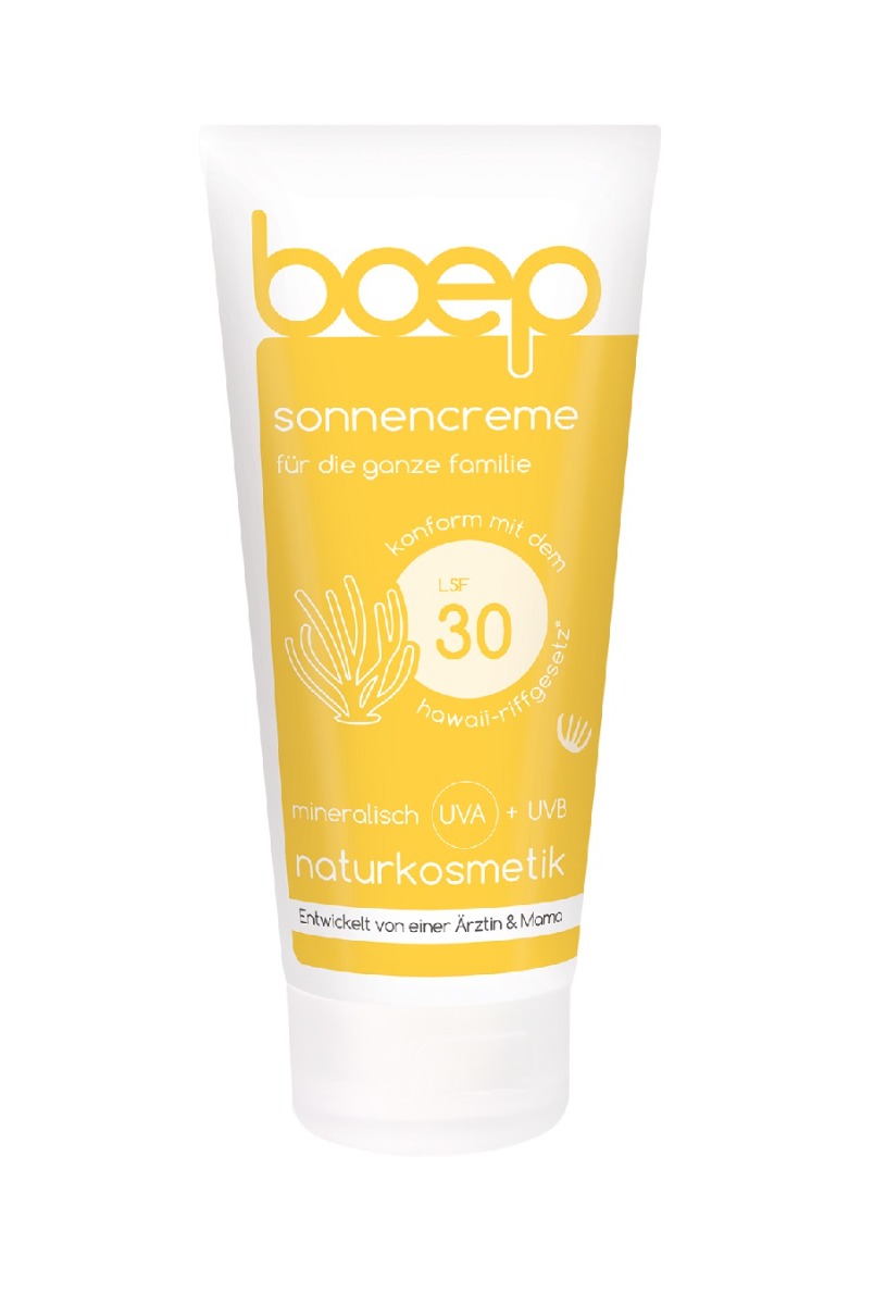 Boep Přírodní opalovací krém SPF30 200 ml Boep