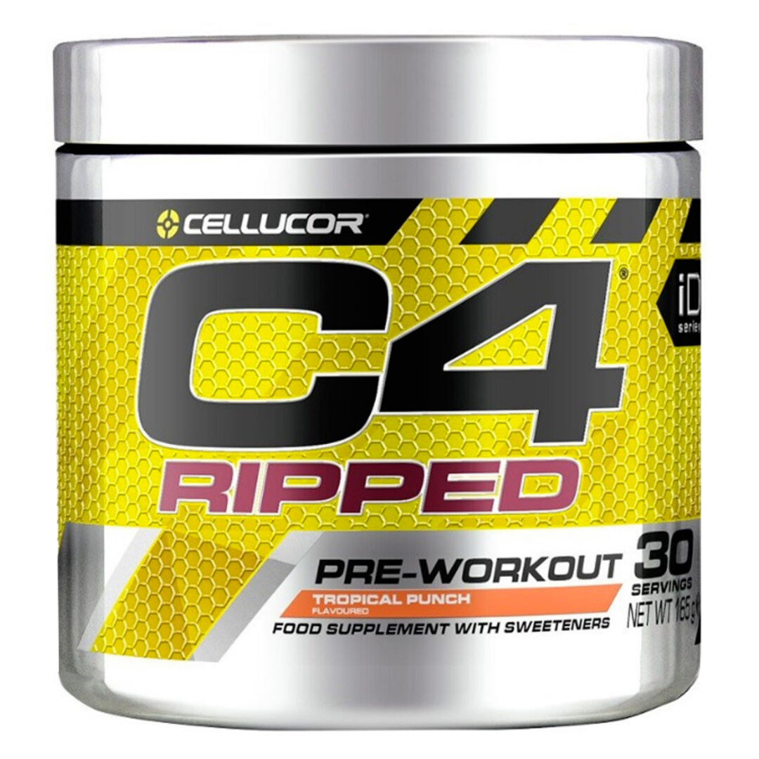 Cellucor C4 Ripped 165g - modrá malina Cellucor