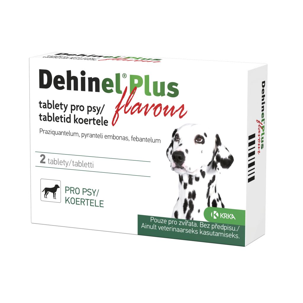 Dehinel Plus Flavour Tablety pro psy 2 tablety Dehinel