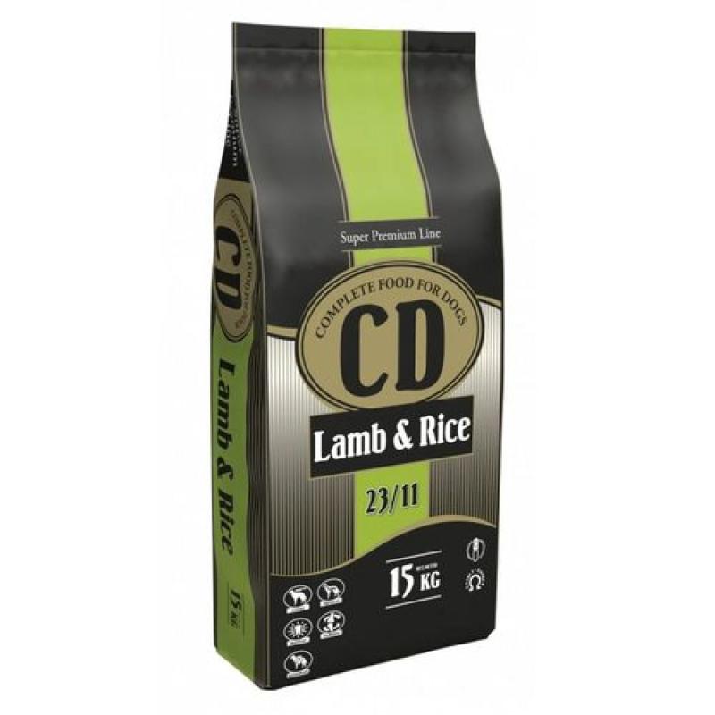 Delikan CD Lamb and Rice 23/11 15kg Kompletní superprémiové krmivo s jehněčím mase Delikan