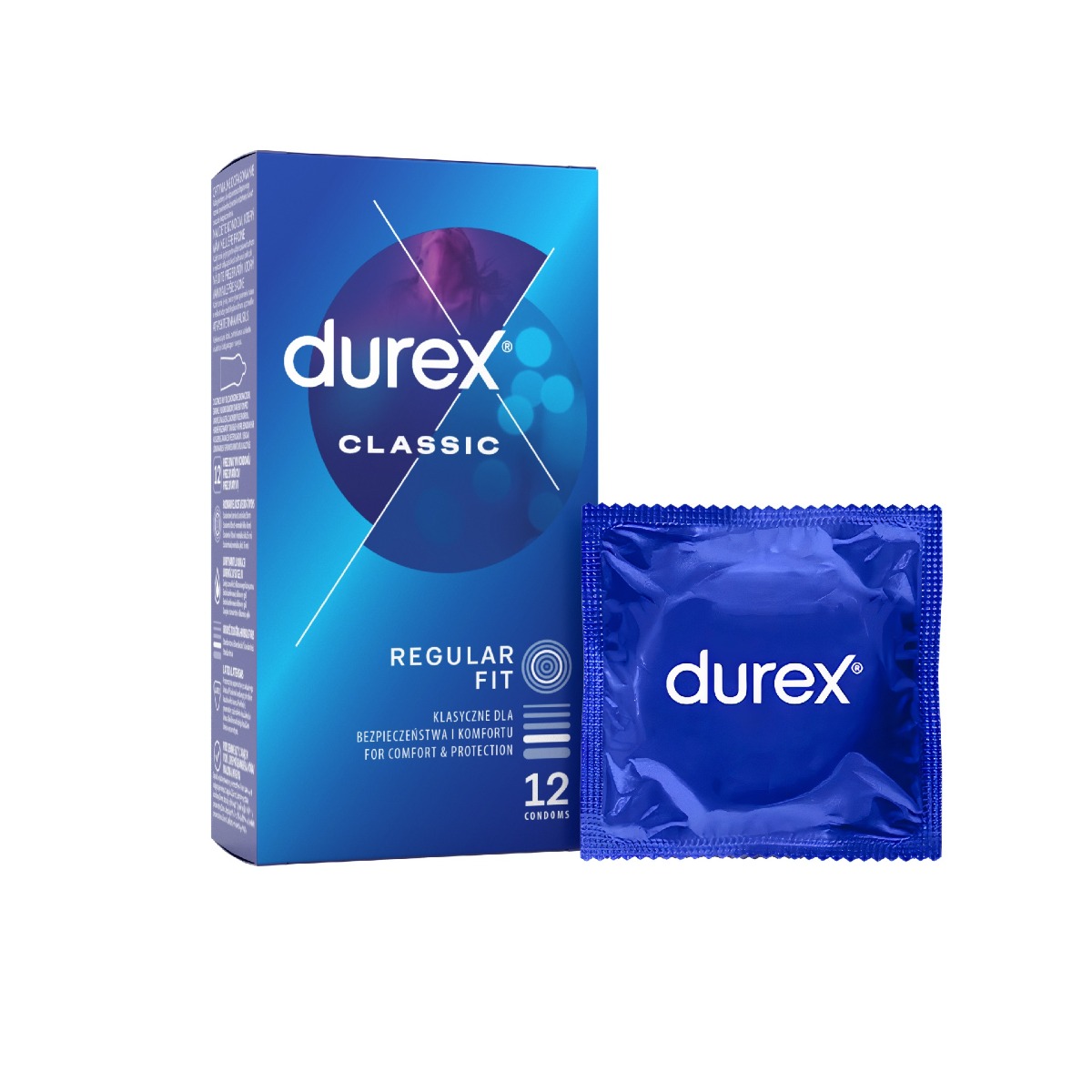 Durex Classic kondomy 12 ks Durex