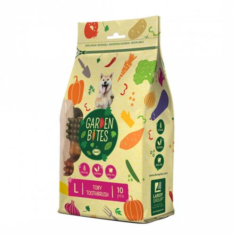 Duvo+ Garden Bites Toby Toothbrush 10cm 270g 10ks Duvo+