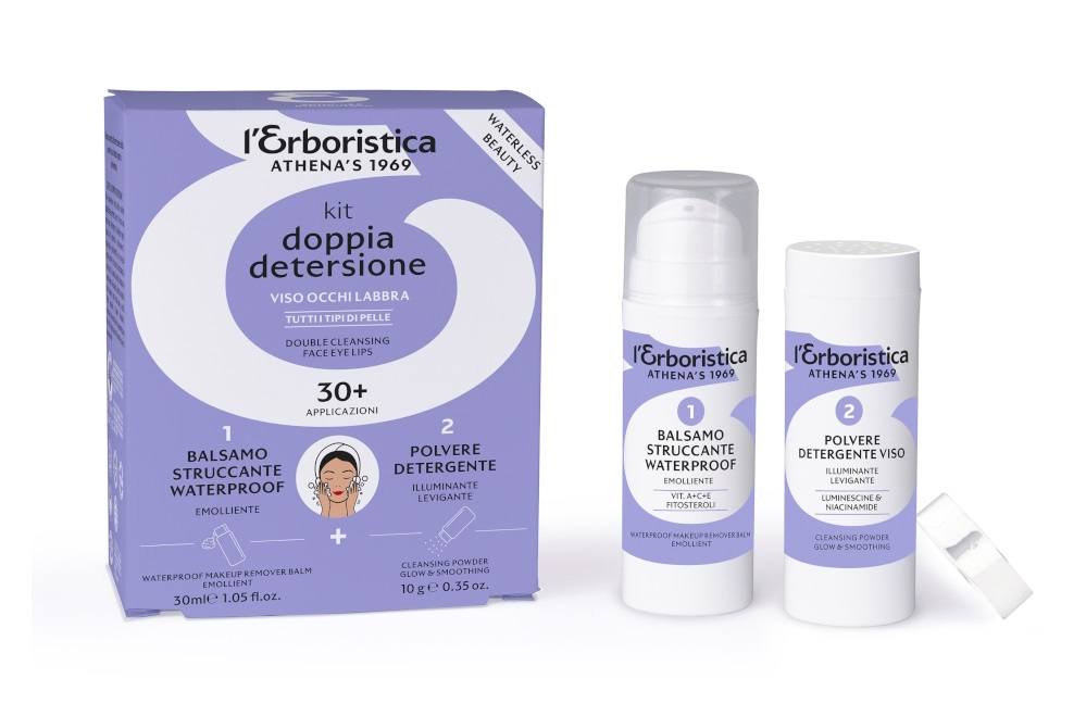 Erboristica Kit Doppia Detersione Sada pro dvojí čištění pleti Erboristica
