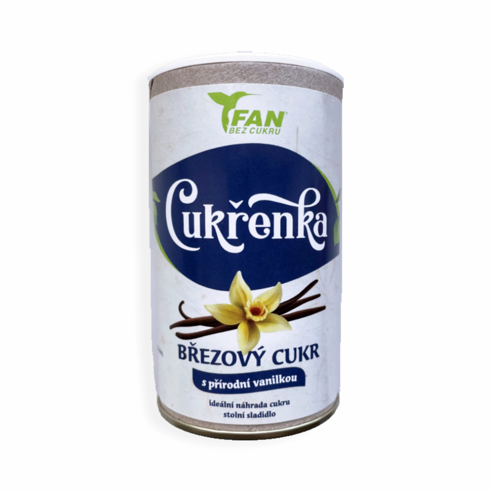 FAN sladidla Cukřenka březový cukr 120 g FAN sladidla