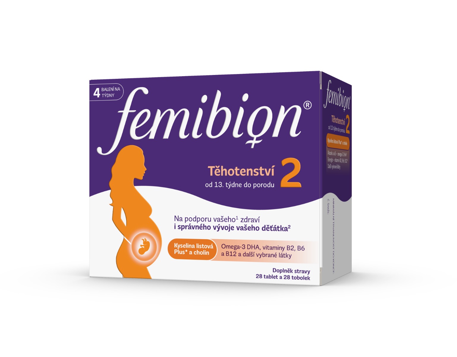 Femibion 2 Těhotenství 28 tablet + 28 tobolek Femibion