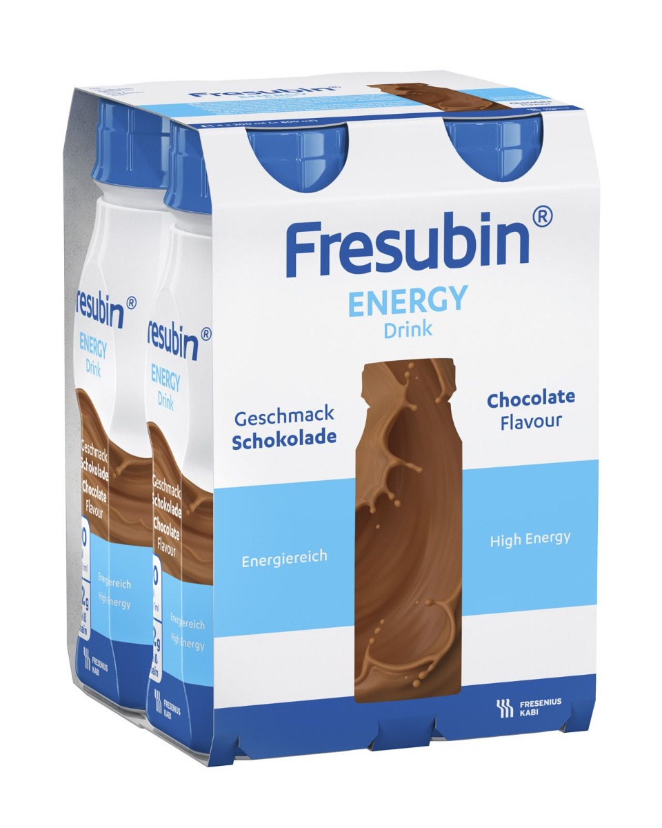 Fresubin Energy DRINK Čokoláda 4x200 ml Fresubin
