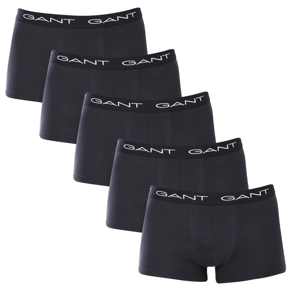 GANT 5PACK pánské boxerky černé (900015003-005) M Gant