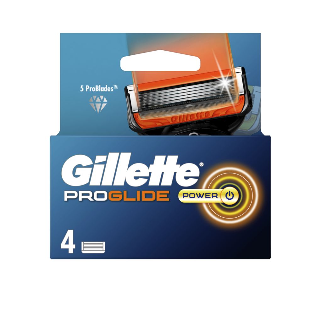 Gillette Fusion5 ProGlide Power náhradní hlavice 4 ks Gillette