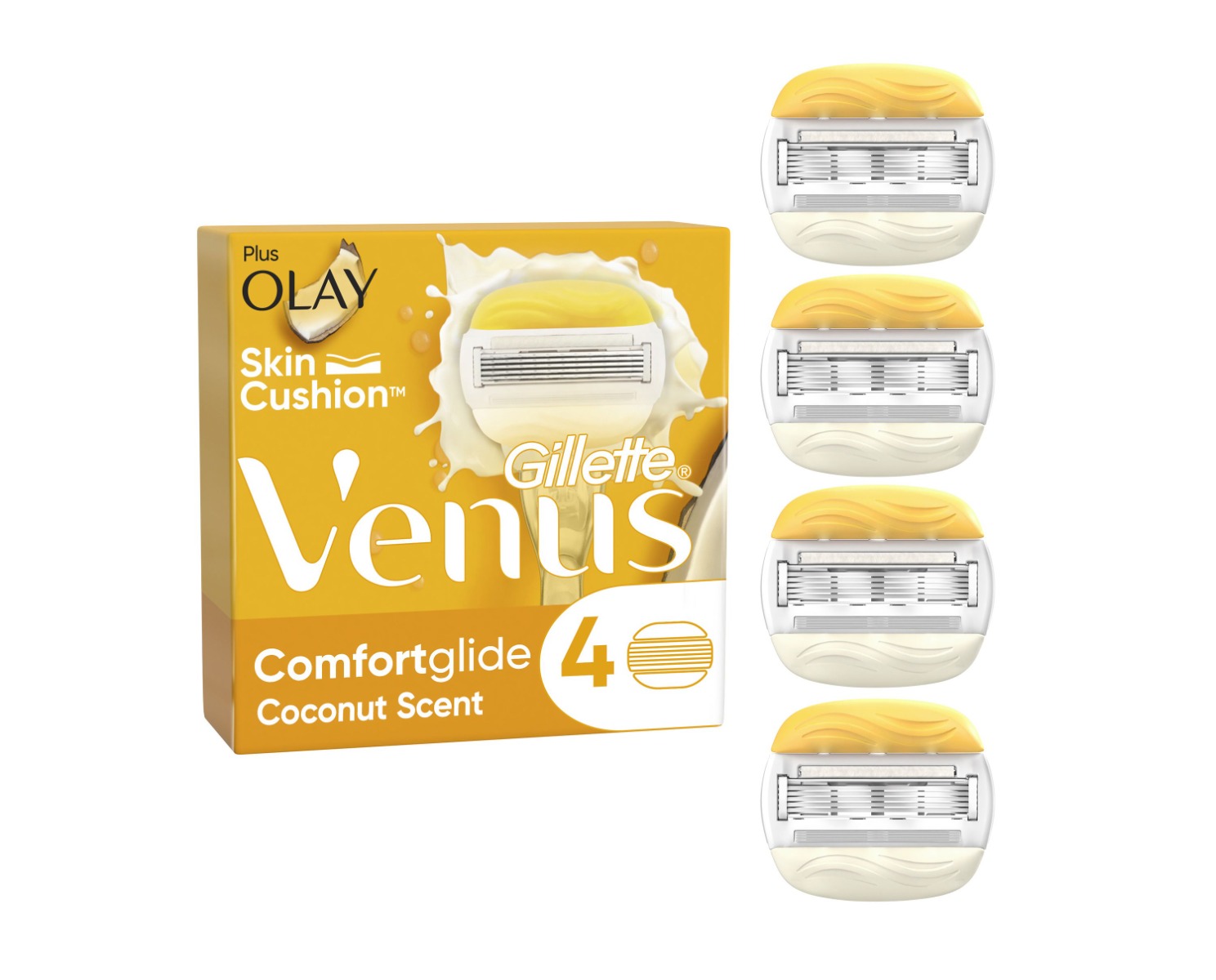 Gillette Venus Plus Olay náhradní hlavice 4 ks Gillette