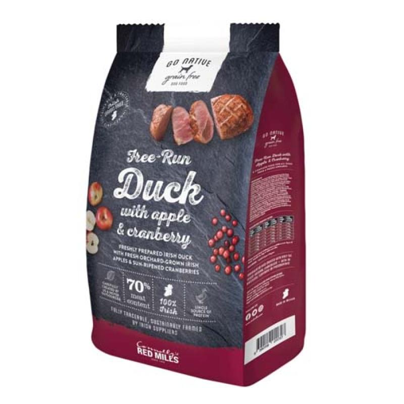 Go Native Duck with Apple and Cranberry 4kg ultraprémiové krmivo pro psy s kachním mase Go Native