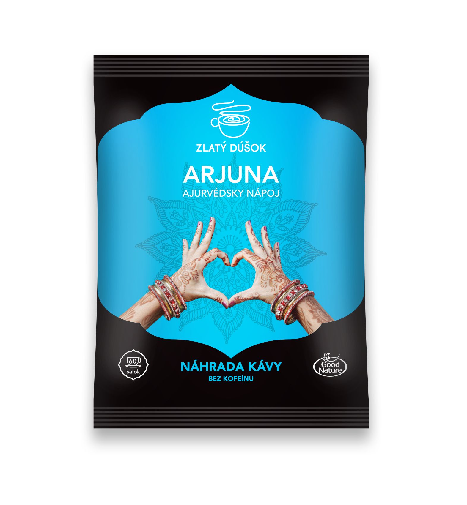 Good Nature Zlatý doušek Arjuna ajurvédský nápoj 100 g Good Nature