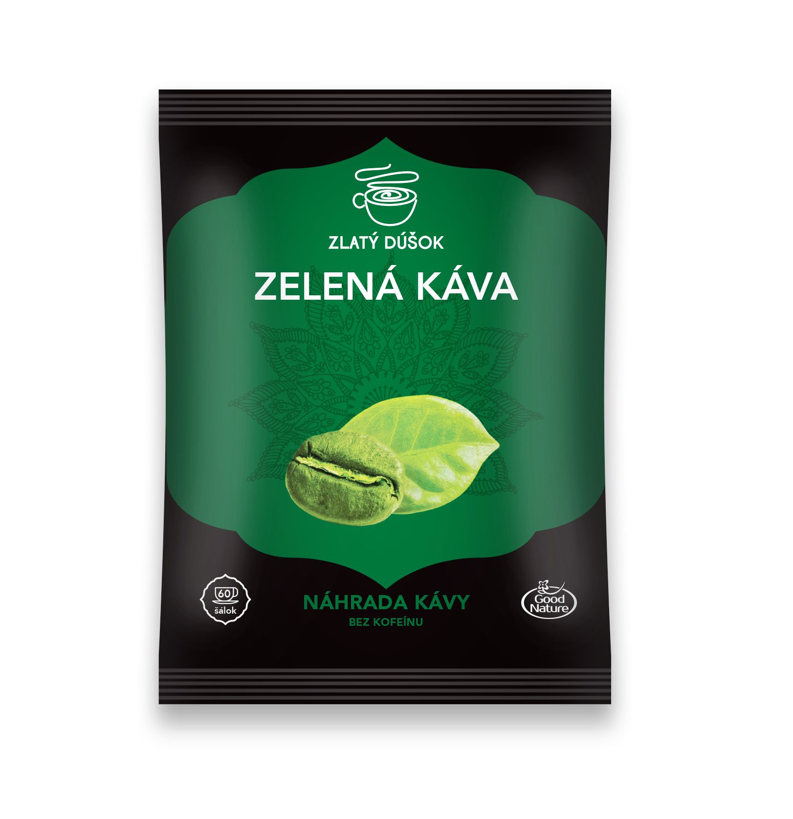 Good Nature Zlatý doušek Zelená káva kávovinový nápoj 100 g Good Nature