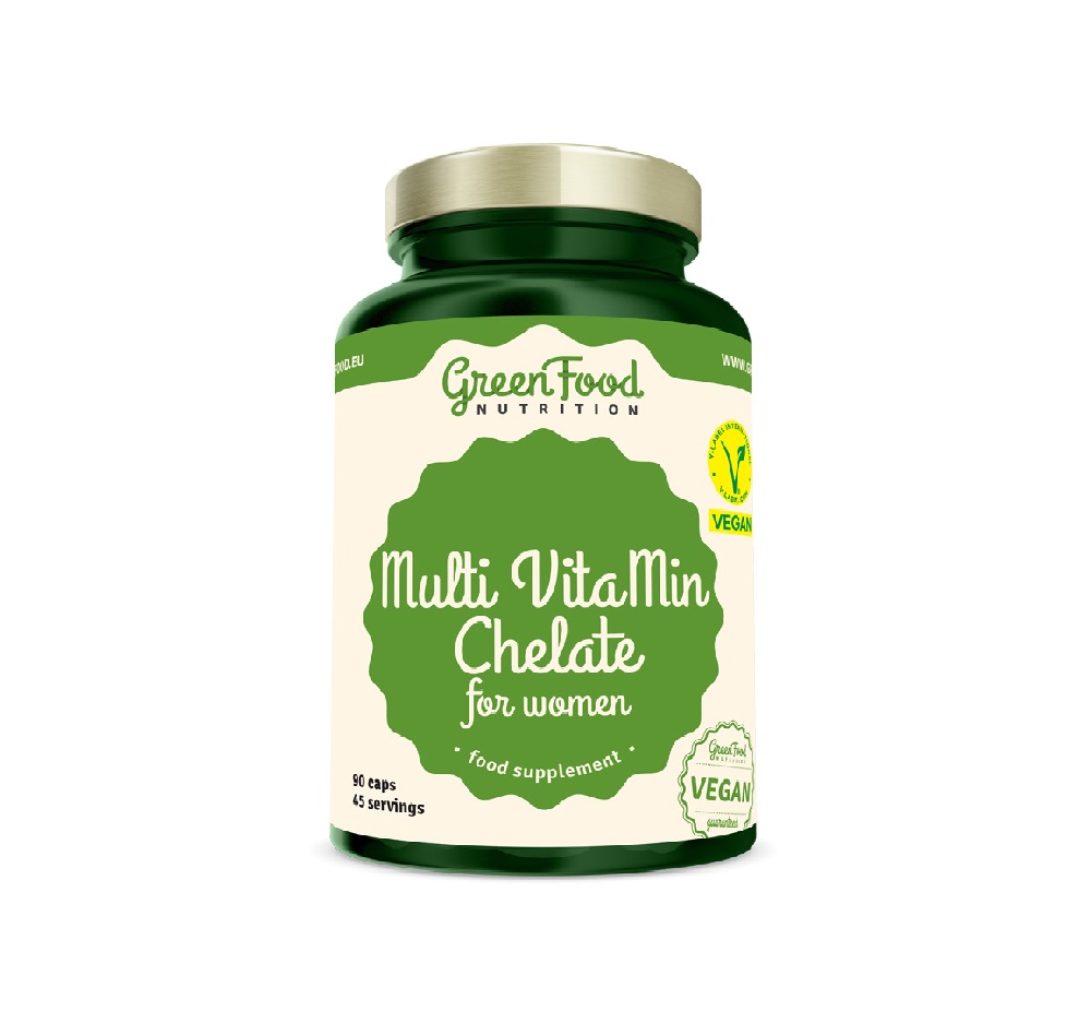 GreenFood Nutrition Multi Vitamin for women 90 kapslí GreenFood Nutrition
