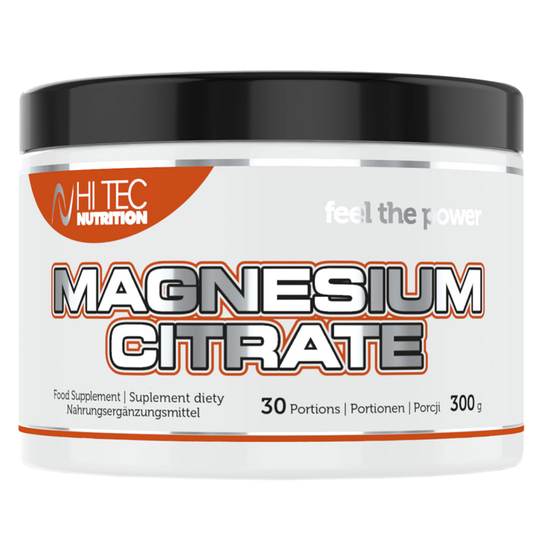 HiTec Nutrition Magnesium Citrate 300g - pomeranč HiTec Nutrition