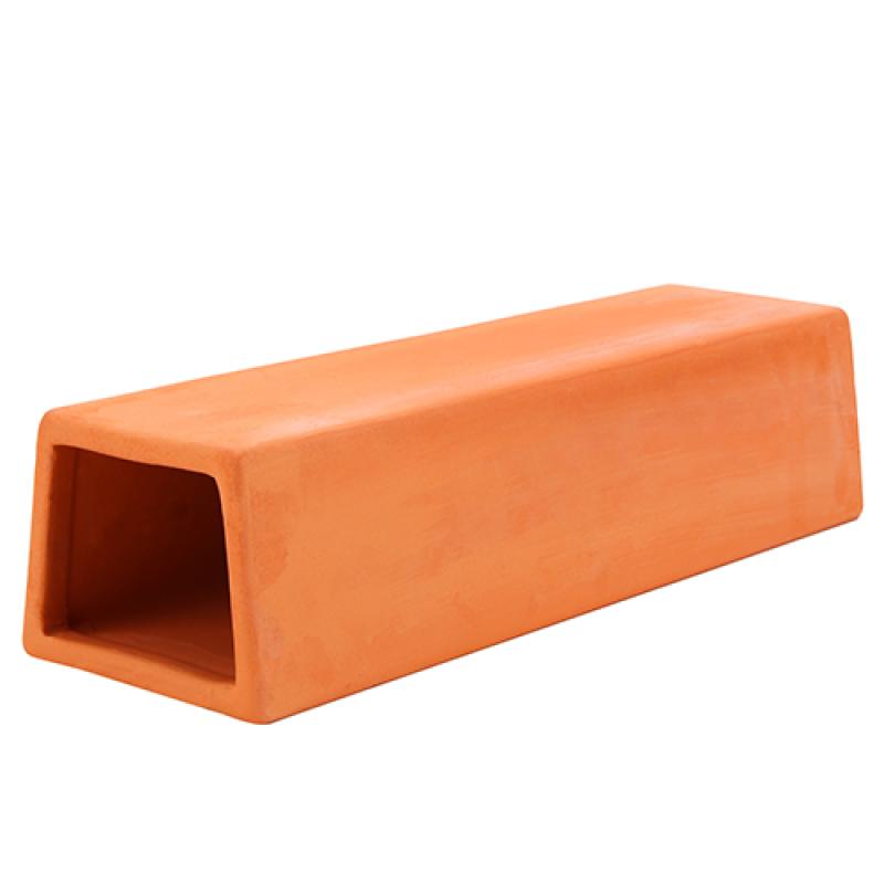 Hobby úkryt pro krunýřovce 8 x 6 x 25 cm červený Hobby