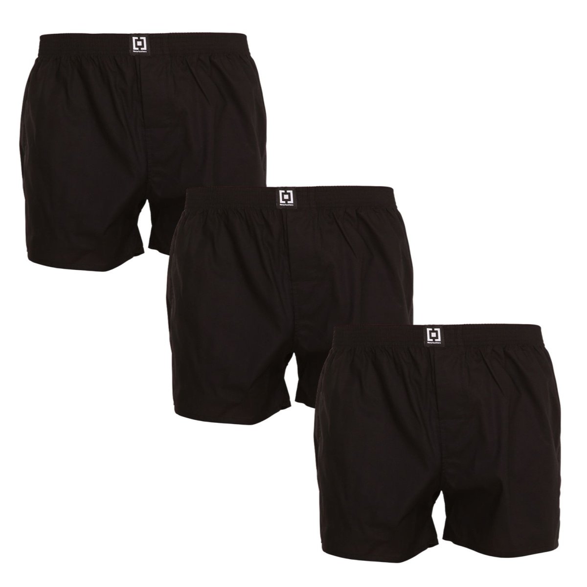 Horsefeathers 3PACK pánské trenky Manny black (AM165A) XL Horsefeathers