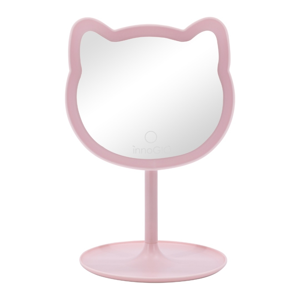 InnoGIO GIOperfect Pink Cat kosmetické zrcátko 1 ks innoGIO