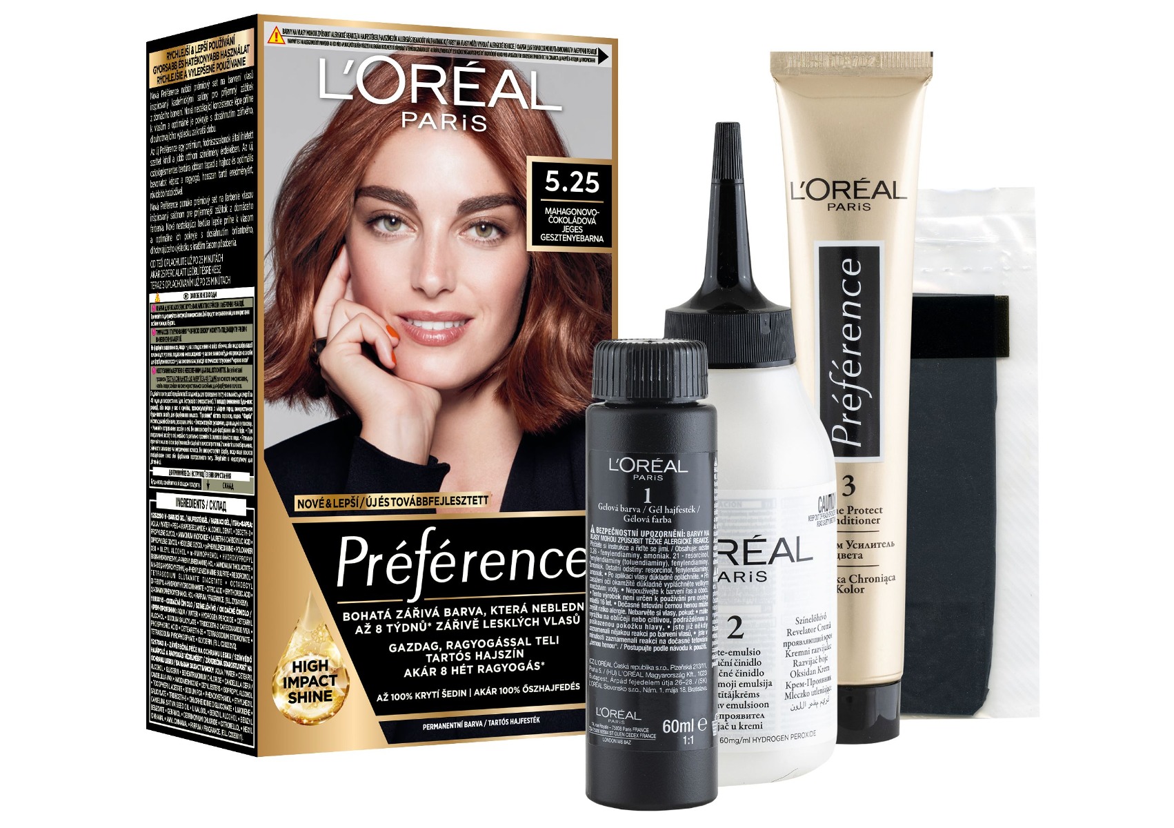 Loréal Paris Preference 5.25 mahagonovo čokoládová Loréal Paris
