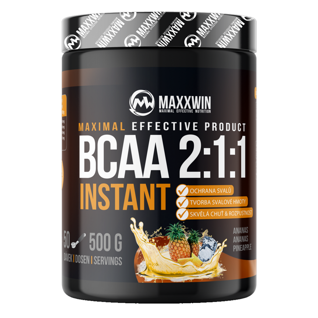 MAXXWIN BCAA 2:1:1 Instant Powder 500g - ananas MAXXWIN