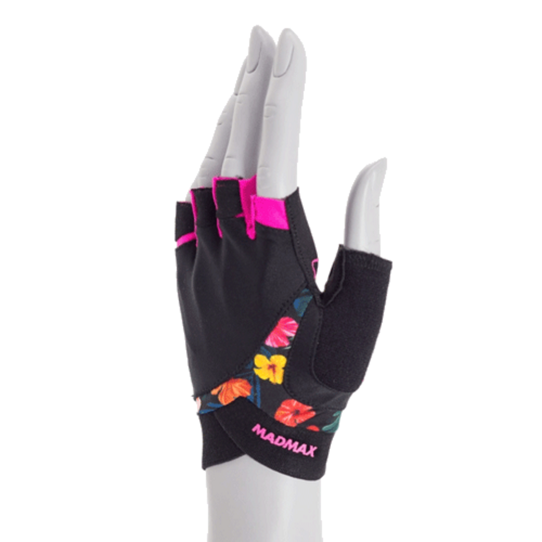 MadMax Flower Power rukavice MFG770 černé - XS MadMax