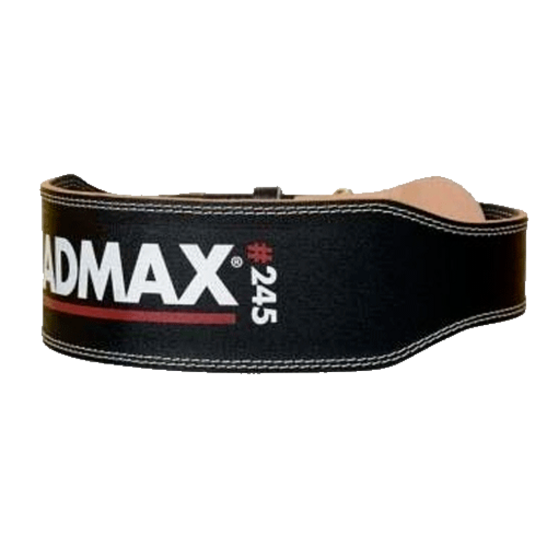 MadMax Opasek celokožený MFB245 černý - XL MadMax