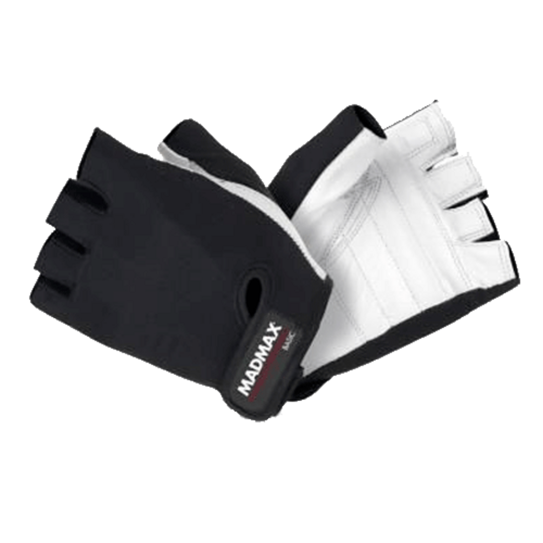 MadMax Rukavice Basic white MFG250 bílé - L MadMax