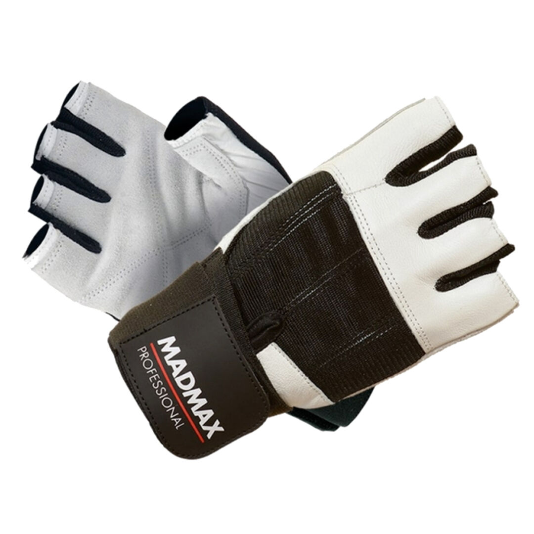 MadMax Rukavice Professional MFG269 bílé - S MadMax