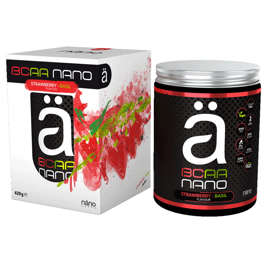 Näno Supps BCAA Nano 420g - žvýkačka Näno Supps
