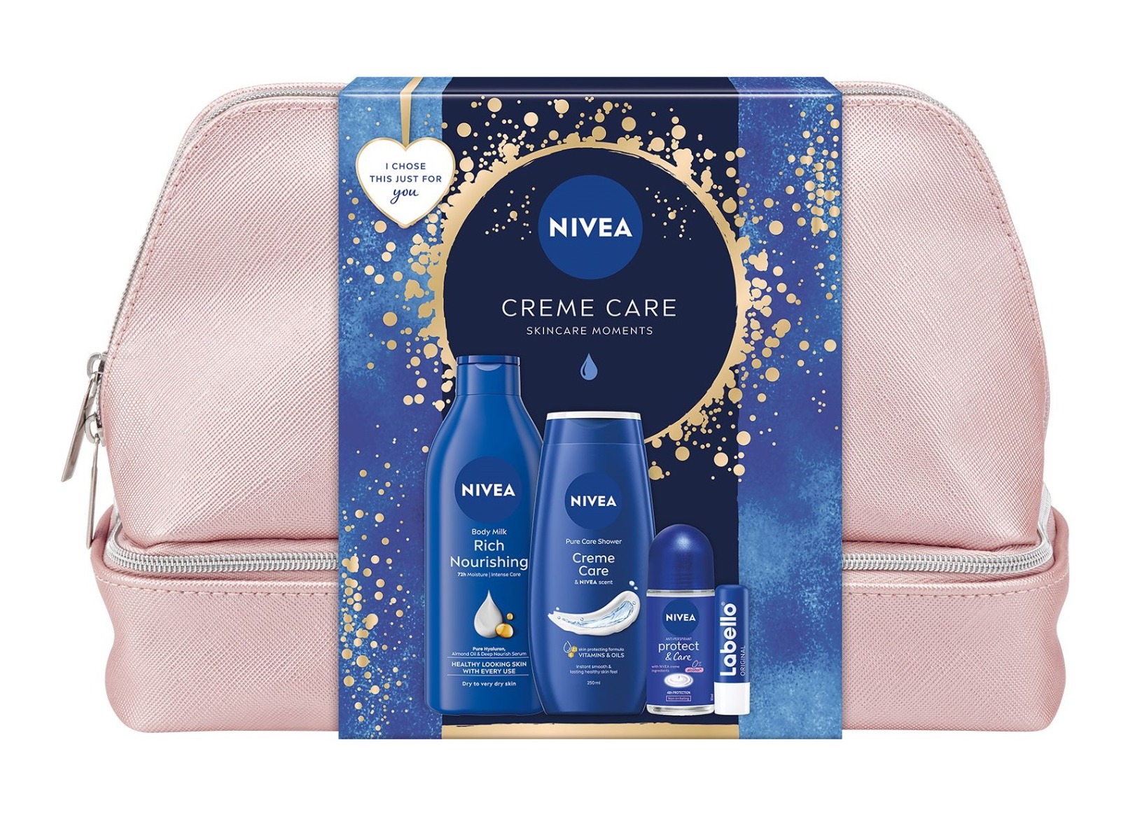 Nivea Bag Creme Care 2024 dárková sada 4 ks Nivea