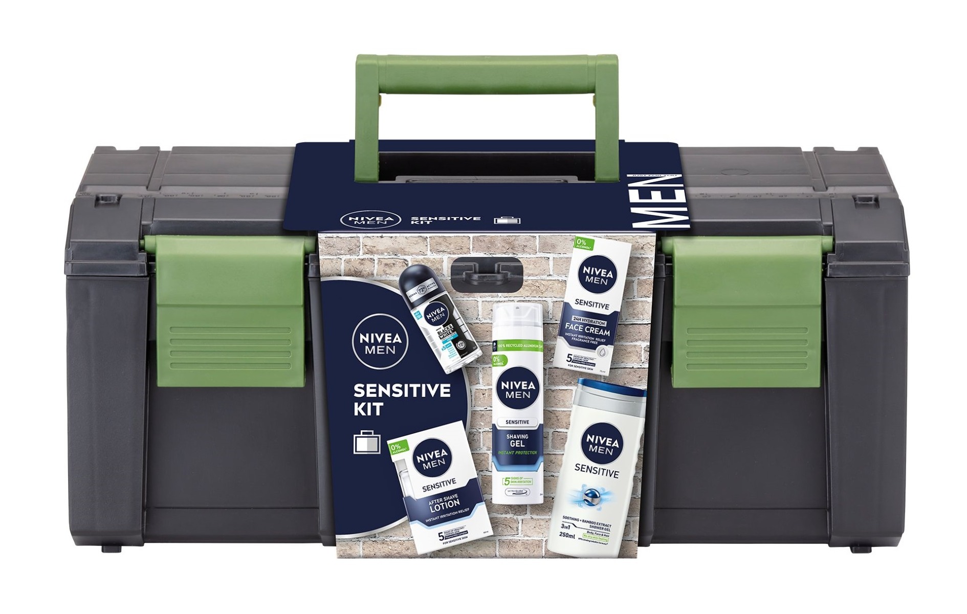 Nivea Men Box Sensitive Kit 2024 dárková sada pro muže 5 ks Nivea