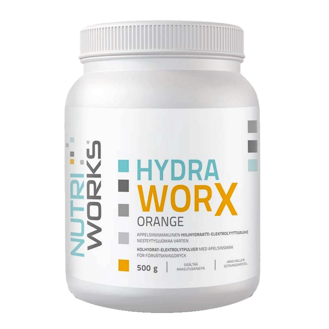 NutriWorks Hydra Worx 500g - pomeranč NutriWorks