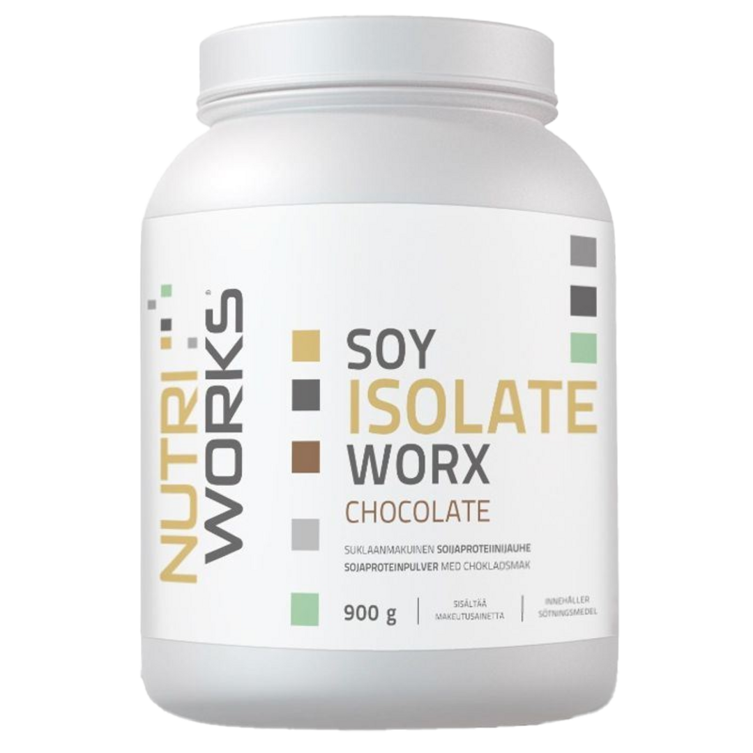 NutriWorks Soy Isolate Worx 900g - čokoláda NutriWorks
