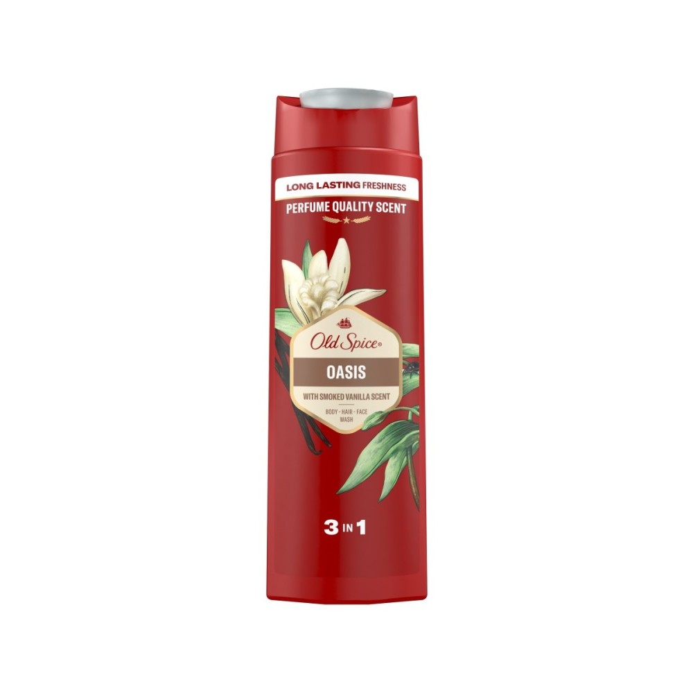Old Spice Oasis Pánský sprchový gel a šampon 400 ml Old Spice