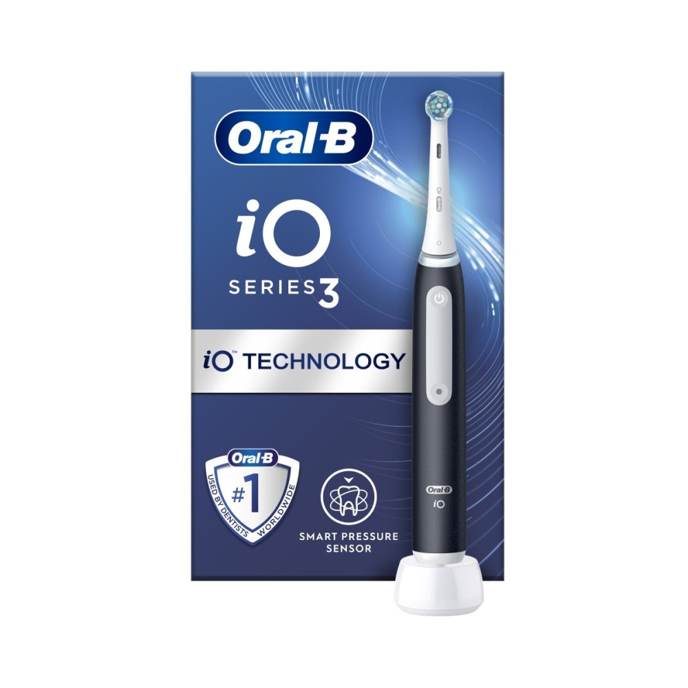 Oral-B iO Series 3 elektrický zubní kartáček Black Oral-B