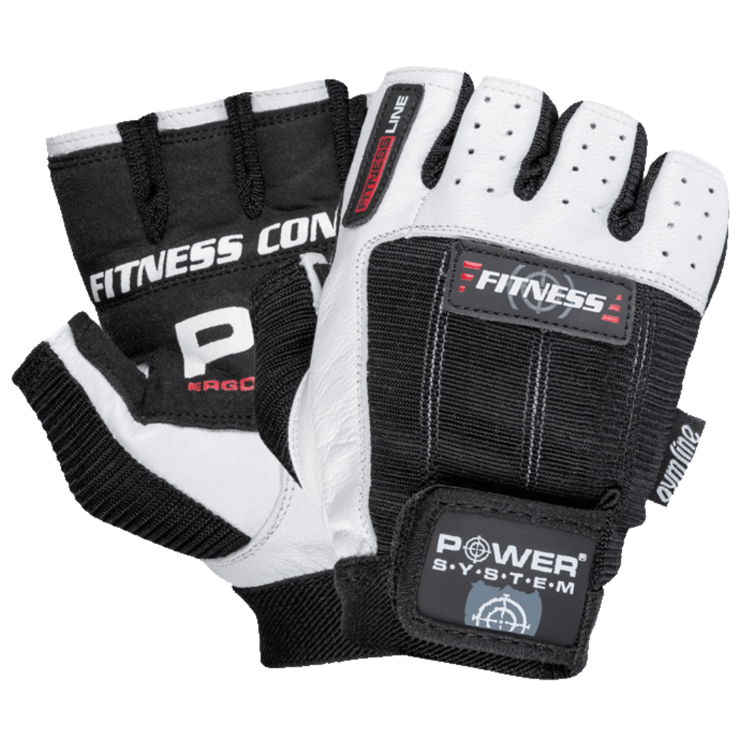 Power System Fitness rukavice PS 2300 černobílé - XS Power System
