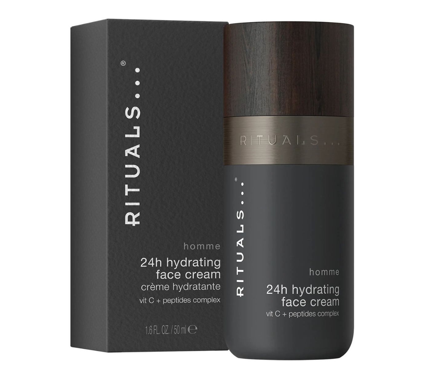 Rituals Homme 24H Hydrating Face Cream hydratační krém 50 ml RITUALS