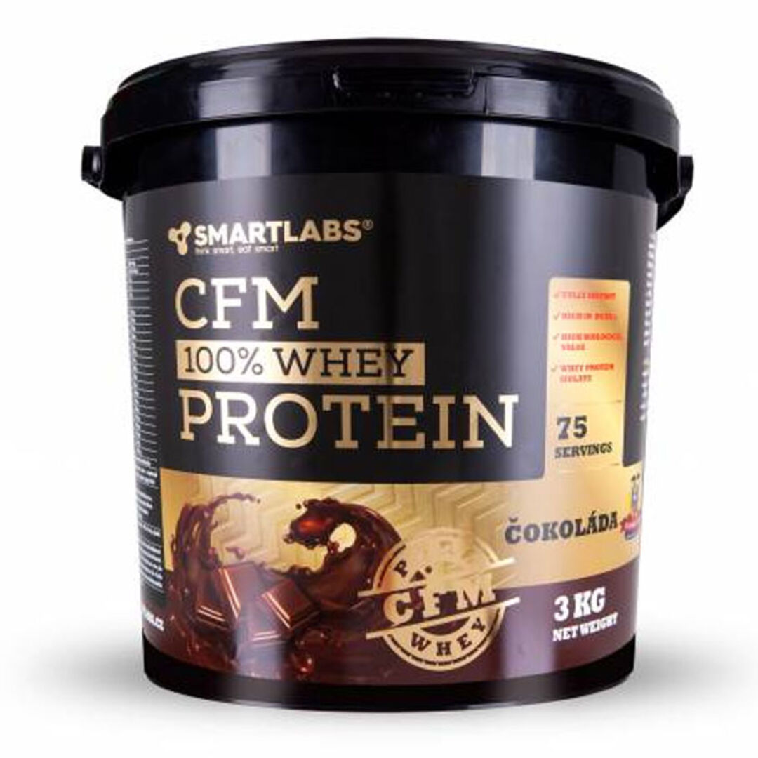 Smartlabs CFM 100% Whey protein 3kg - čokoláda Smartlabs