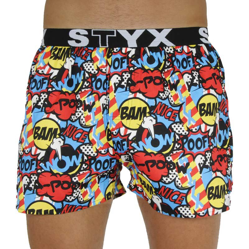 Styx Pánské trenky art sportovní guma poof (B1153) S Styx