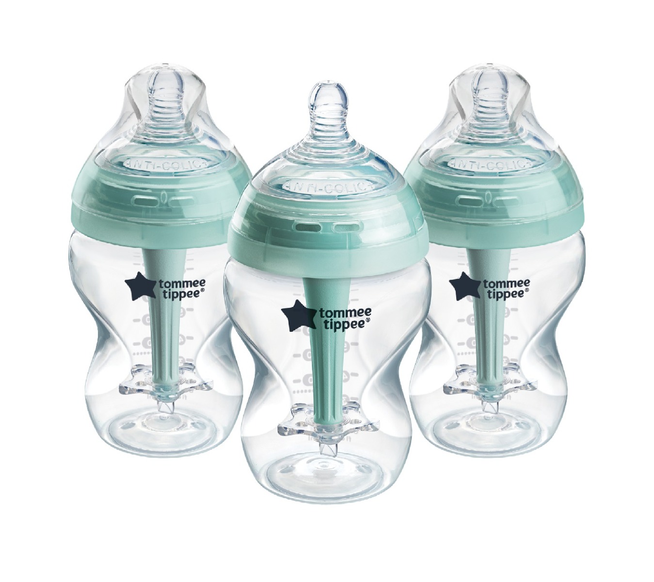 Tommee Tippee Advanced Anti-Colic Samosterilizační kojenecká lahev Pomalý průtok 0m+ 260 ml 3 ks Tommee Tippee