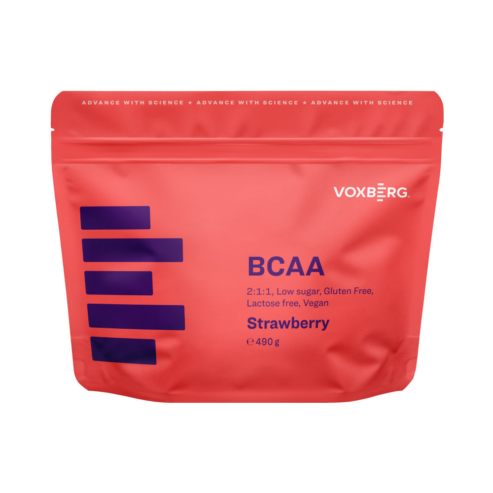 Voxberg BCAA 490g - jahoda Voxberg