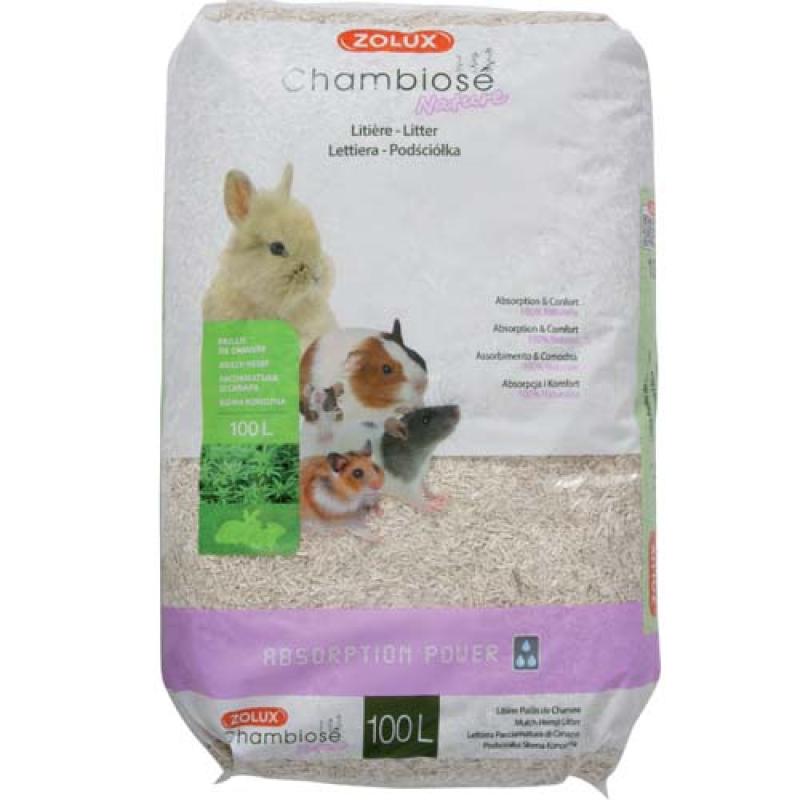 Zolux CHAMBIOSE NATURE konopná podestýlka 100l /10kg Zolux