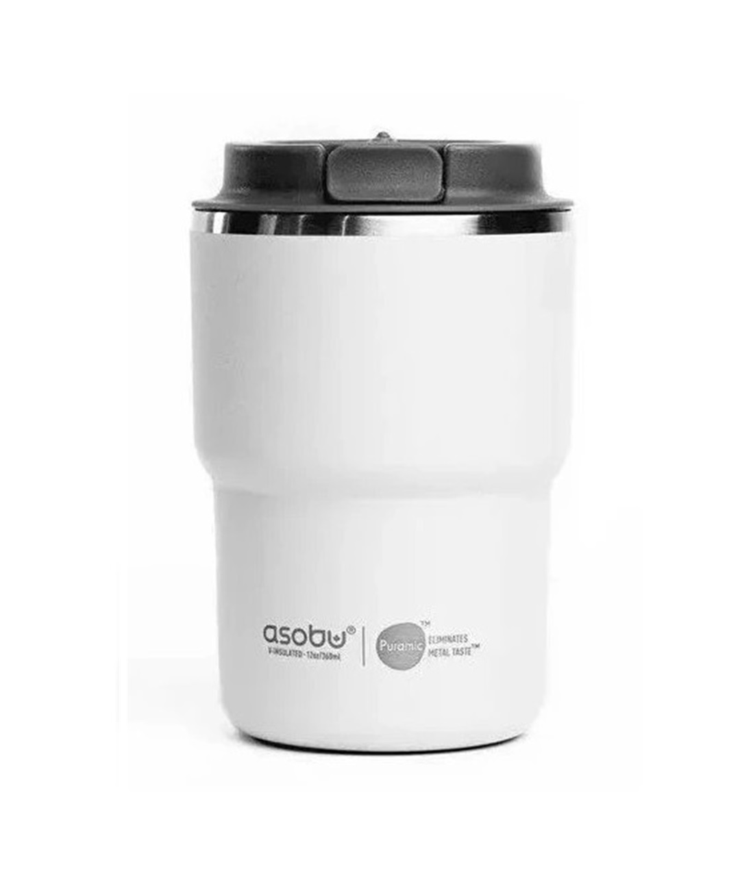 ASOBU MINI PICK-UP cestovní termohrnek WHITE 350ml Cestovní termohrnek ASOBU