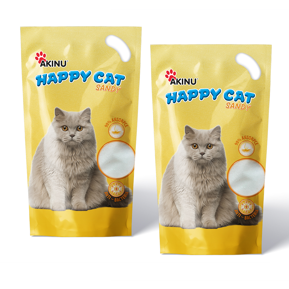 Akinu HAPPY CAT Sandy Silika gel (jemný - 0