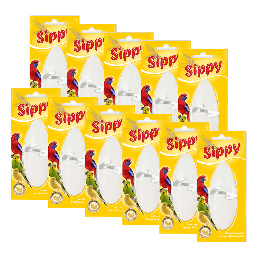 Akinu Sépiová kost s držákem doplňkové krmivo pro ptáky 11 ks Akinu