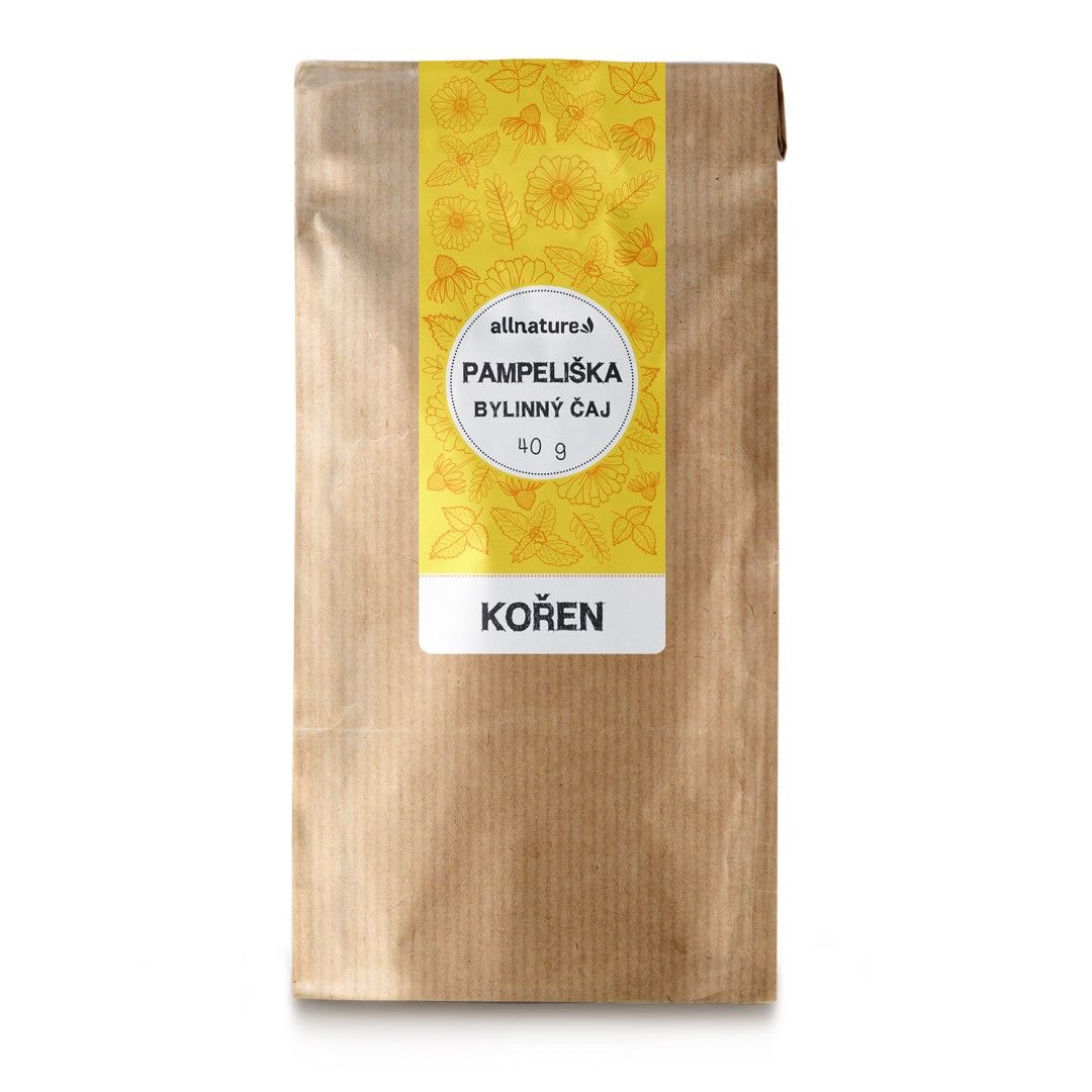 Allnature Pampeliška kořen sypaný čaj 40 g Allnature
